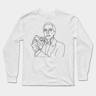 Victoria Grant - Victor Victoria Outline Long Sleeve T-Shirt